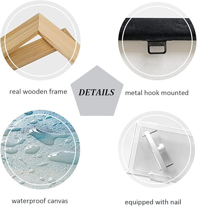 Teal Butterfly Wall Art Floral Decor Farmhouse Pictures Inspirational Quotes Canvas Prints Artwork Modern Home Decorations for Bathroom Girls Bedroom Living Room