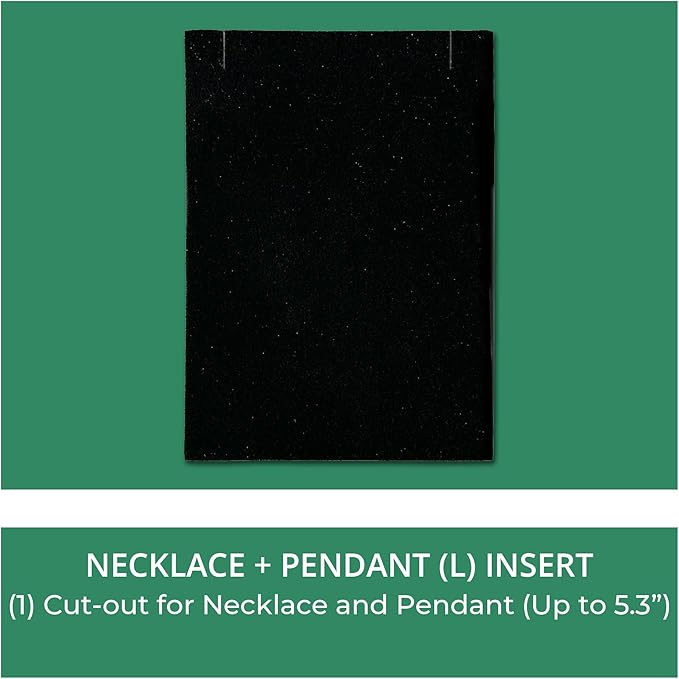 TheDisplayGuys - 12-Pack Cardboard Kraft Paper Jewelry Gift Boxes w. Velvet Padding - Necklace/Pendant - Kraft Brown - #53 (5.4" x 3.9" x 1.0")