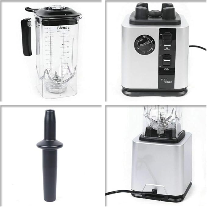 DNYSYSJ 2200W Countertop Blender Kitchen Smoothie Blender Food Mixer 6 Blades for Shakes Crushing Ice Frozen Dessert Soup with 2.2L Container