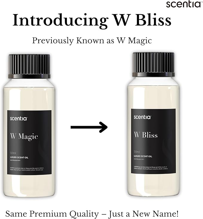 W Magic Hotel Diffuser Oil Inspired by W Signature Hotel - 120 mL 4.06 fl oz - Aromatherapy Fragrance Inspired by 5-Star Hotels | Notes of Bergamot, Lemongrass, Jasmine