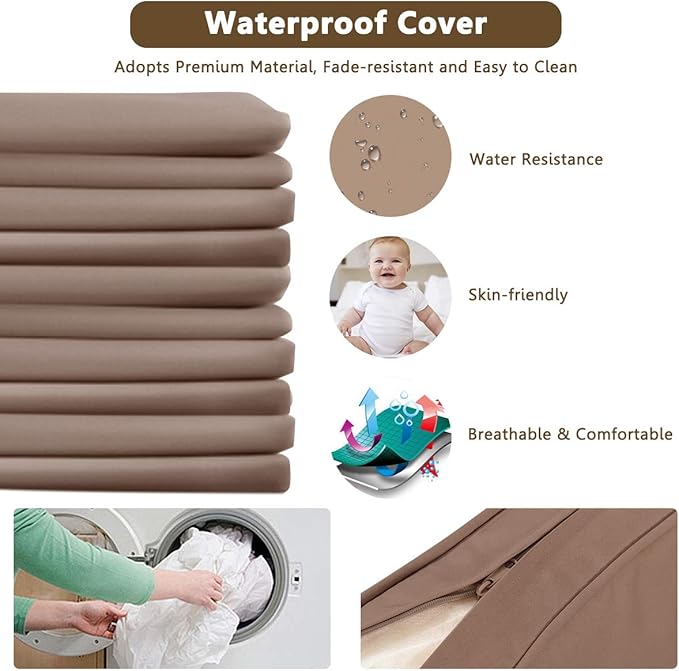 Tangkula Patio Corner Sofa Set 3 Piece, Outdoor Rattan Sofa Set, Includes Lounge Chaise, Loveseat & Coffee Table, Patio Garden Poolside Lawn Backyard Furniture