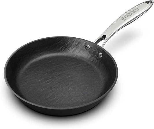 imarku Non Stick Frying Pans - 8 inch Frying Pan Nonstick Small Skillet, Egg Pan Omelette with Cool Stainless Steel Handle, Dishwasher Safe for Cooking, Best Gifts