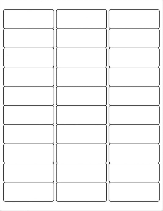 BESTEASY 30-up 4000 Sheets 1" X 2-5/8" Address Shipping Labels for Laser and Inkjet Printers, FBA Product Labels (120000 Labels)