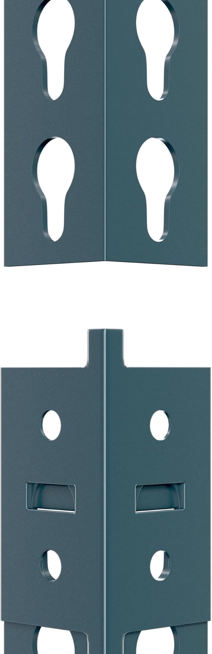 Yaheetech Storage Shelves 5 Tier Garage Shelving Heavy Duty Garage Shelves Adjustable Metal Shelving Unit Utility Rack Shelving for Warehouse Pantry Closet, 27.5" W x 12" D x 60" H, Neptune Blue