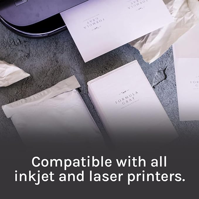 Premium Label Supply White Sticker Shipping Labels – 4" x 5" – Laser/Inkjet Compatible – (4 per Sheet), 1000 Sheets - 4,000 Total Adhesive Labels