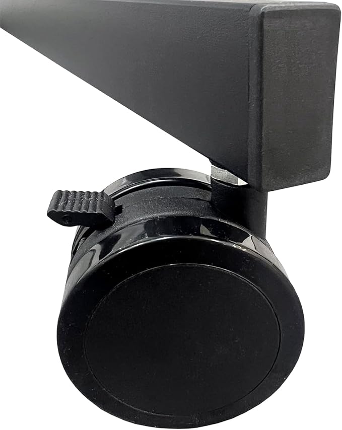 Large Rolling Whiteboard on Wheels, 48" x 32" Height Adjust 360° Double-Sided Mobile White Board with Stand,Portable Standing Magnetic Dry Erase Board Easel for Home Office Classroom