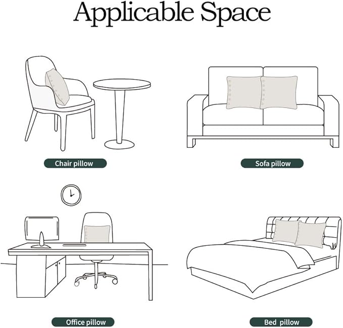 Simple&Opulence 100% Washed Linen Euro Sham Cover, 26 x 26 Inch, Decorative Bed Pillow Cover with Coconut Button, Solid Color Pillow Shams Set of 2 (Natural Linen)