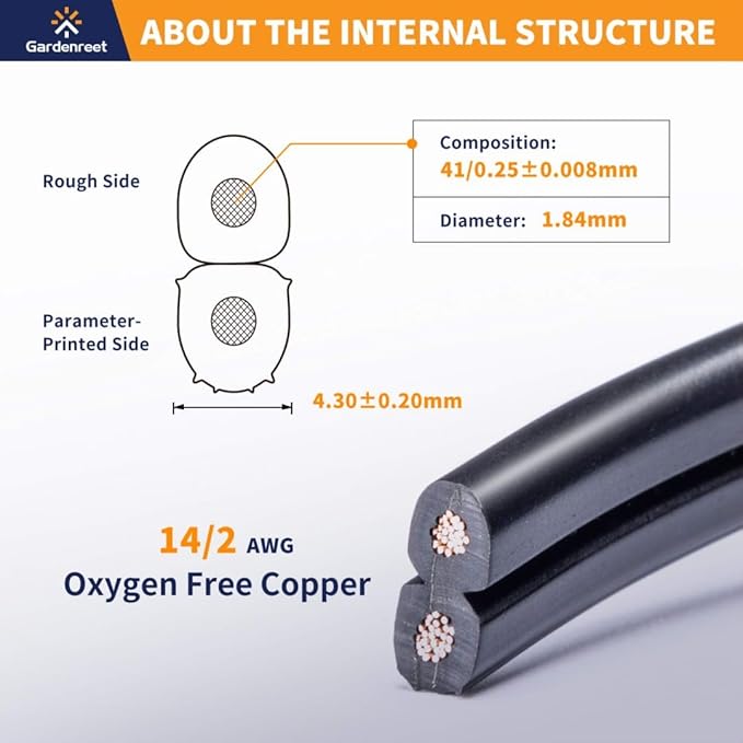 Black Brass Low Voltage Landscape Spotlights(6-Pack) Kit 12V LED with 100 Feet Wire and 30Pack Connectors for Outdoor Yard Garden Patio Without Transformer