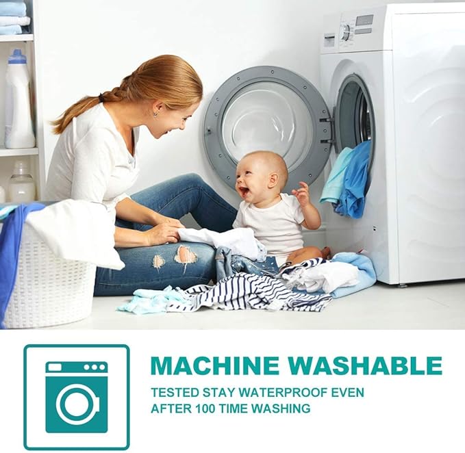 SOPAT Extra Thick Mattress Topper Queen 400TC Cotton Pillow Top Breathable Mattress Pad Protector with 8-22" Deep Pocket Soft Down Alternative Fill Mattress Cover (60x80 Inches, White)