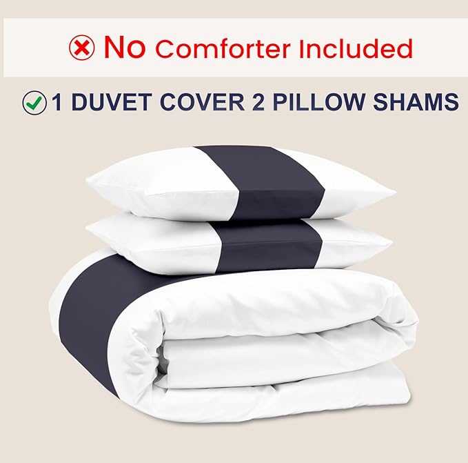 Kotton Culture 120"x98" 3 Pc Oversized King Duvet Cover Set 100% Egyptian Cotton - 600 TC Comforter Cover, Zipper Closure & Corner Ties - Fits Large King Inserts (Oversized King,Speared White)