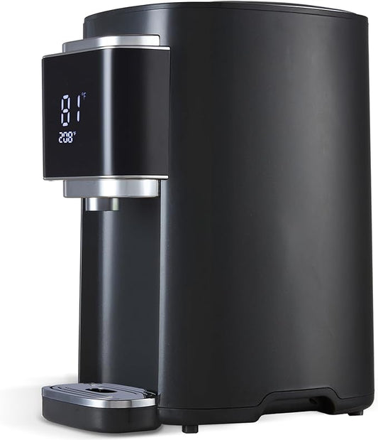 OCTAVO Water Boiler & Warmer 5 Liter, 304 Stainless Steel Water Tank, 700 Watt 6 Adjustable Water Temperature, LCD Touch Control Screen, Child Lock with Water Shortage Indicator