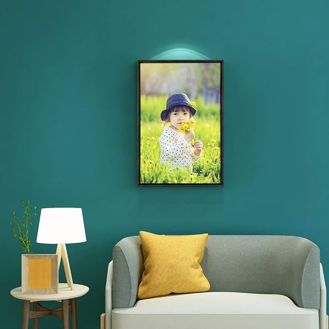 wall26 Framed Custom Canvas Wall Art for Living Room, Bedroom Canvas Prints for Home Decoration Ready to Hang - 16"x24", Black Frame