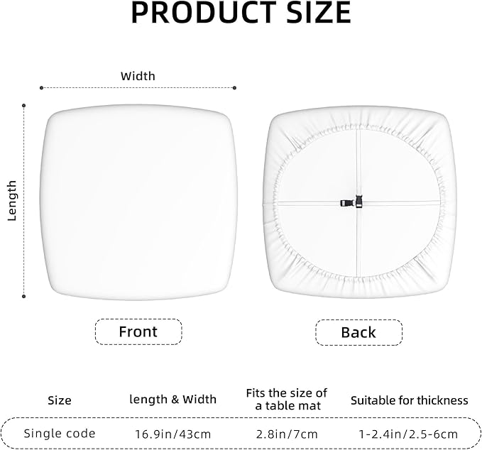 Seat Covers for Dining Room Chairsset of Set of 4, Fall Thanksgiving Autumn Leaf Harvest Stretch Chair Seat Covers Cushion Slipcovers for Kitchen Office