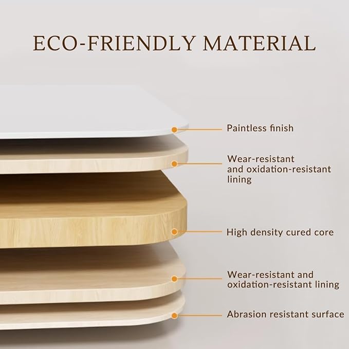 HOMEMORE Small Vanity Desk with Mirror and Lights, Makeup Vanity Desk with 3 Drawers & 3 Shelves, 2X & 5X Magnifying and Power Outlet, Dressing Table for Bedroom,White