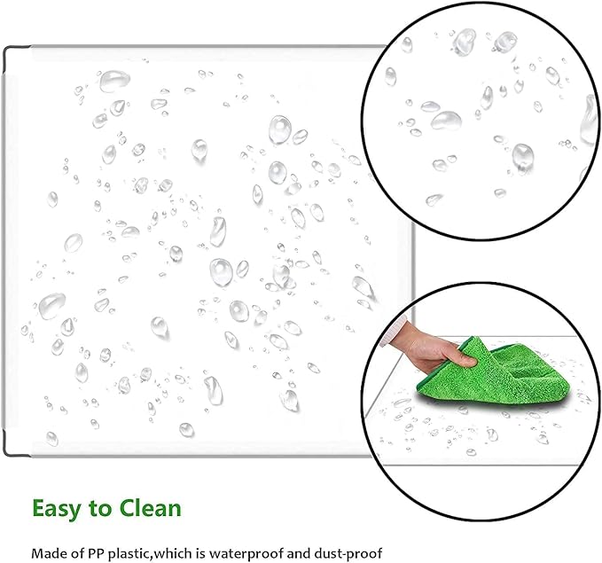 HOMIDEC Closet Organizer, 12-Cube Closet Organizers and Storage, Portable Cube Storage Organizer, Closet Shelves for Kids, Closet, Bedroom, Bathroom, Office, Transparent