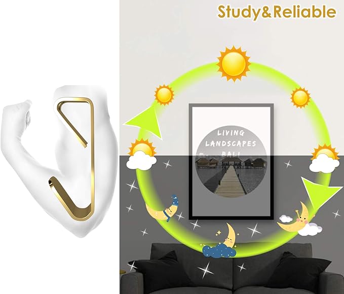 Picture Hangers, Picture Hooks for Hanging Pictures 30LB Frame Hooks Picture Hangers Heavy Duty Hardware Hanger Kit 50Pcs Wooden Wall Painting Hangers Hooks and Nails for Pictures