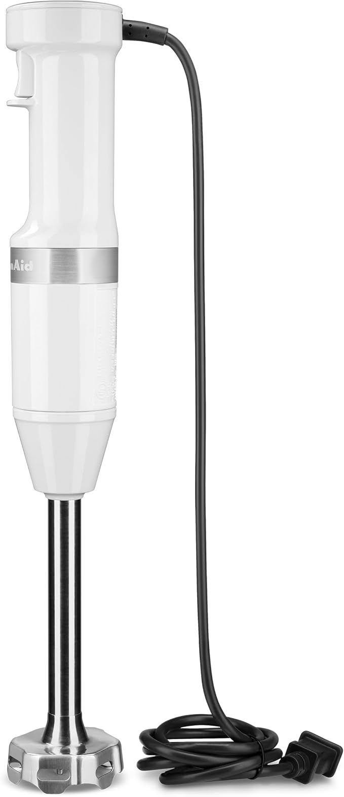 KitchenAid Variable Speed Corded Hand Blender with Accessories, White, KHBV83WH