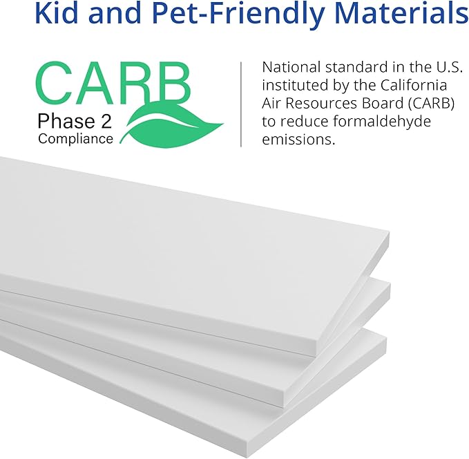 Cozy Castle Kids Bookshelf with Storage, Toy Storage Organizer with 2 Drawers and 10 Cubes 4-Tier Bookcase for Bedroom, Playroom, Hallway, Living Room(White)