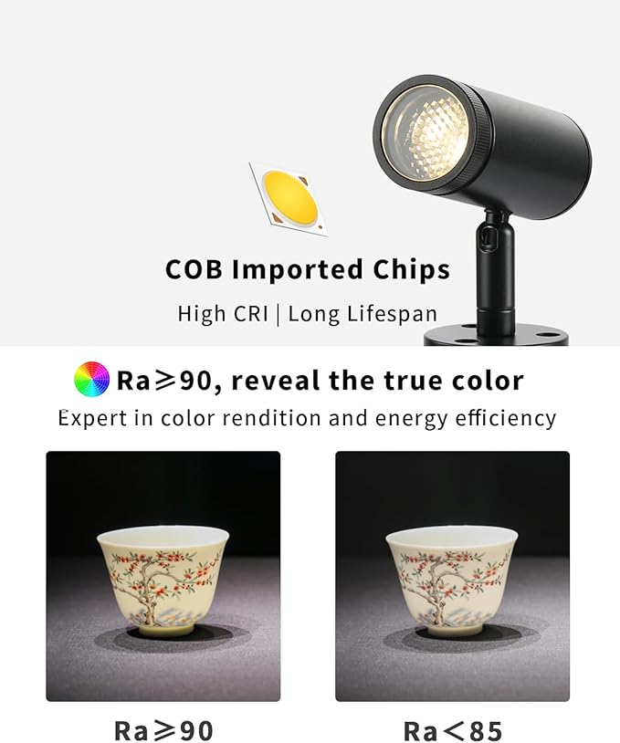 LED Modern Outdoor Wall Lights, Exterior Lighting, 7W Black Exterior Wall Lighting, 400LM Wall Sconces, Waterproof IP65 Porch Light for House Patio Garage Garden CRI 90