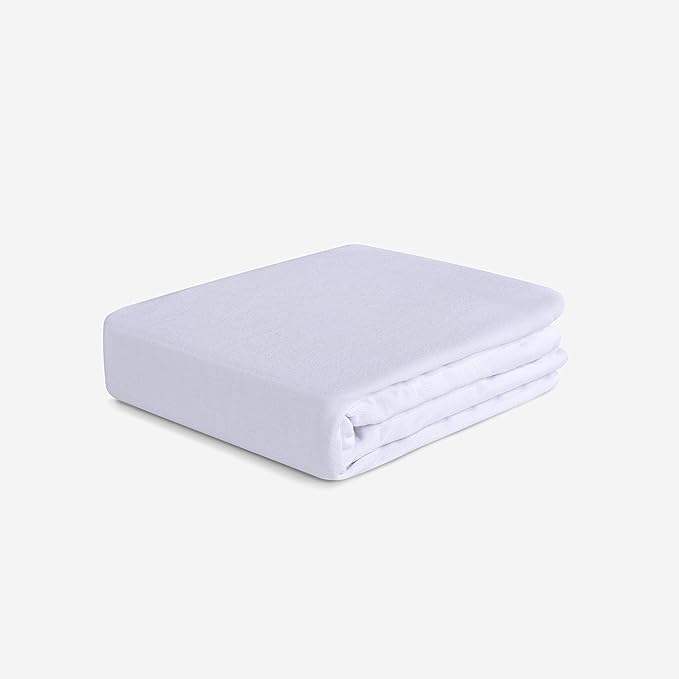 Bedgear Baby Hyper-Wool Performance Crib Sheet – Warmth No Overheating – Soft Touch Wool Blend – Fitted, Breathable, Machine Washable Crib Sheet – 50% Polyester, 45% Viscose, 5% Wool, Bright White