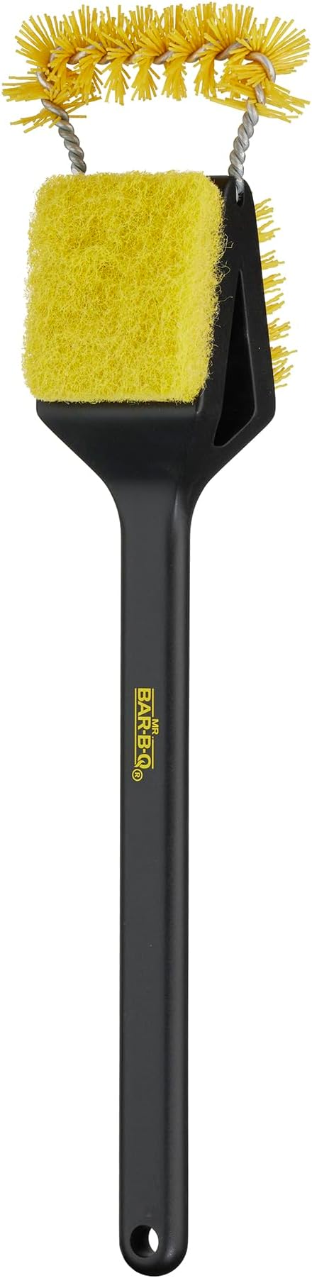 Mr. Bar-B-Q Triple Action Grill Brush Powered by Scrub Daddy