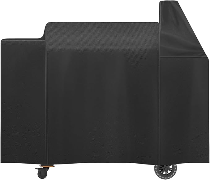 Grill Cover for Pit Boss Austin XL,Rancher XL,1000/1100/1150 Series,Z Grill 1000 Series,All-Weather Outdoor Heavy Duty 600D Waterproof Pitboss Smoker Cover for 1000SC,1000Sq,1000SC2 Pellet Grill,Black