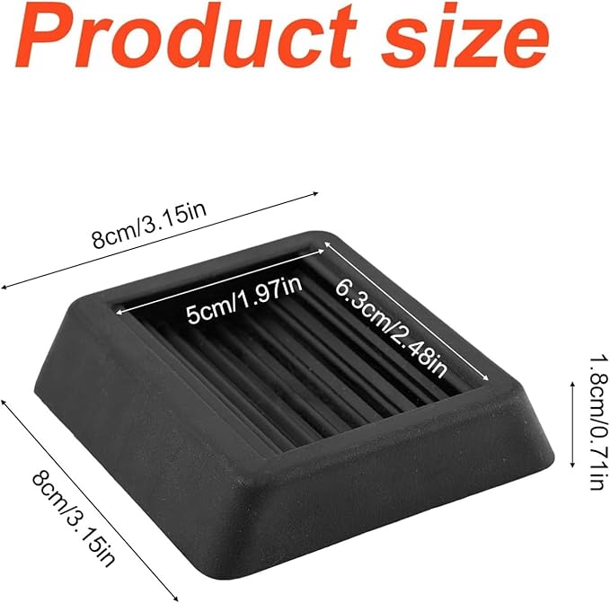 Grill Levelers，Leveling Shims Kit, Grill Leveling kit, 1/4" Griddle Leveling Shims Kit，Easy to Level, Keep The Flat Top Grill Level and Stable(4PCS)