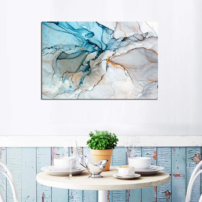 A73869 Framed Wall Art Colorful Abstract Painting Background Canvas Wall Art Print Painting for Wall Decor Home Decor