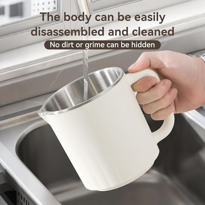 Travel Electric Kettle 304 Stainless Steel Small Portable Foldable Tea Kettle for Boiling Water Camping Traveling with 2 Gear 600ML 600W