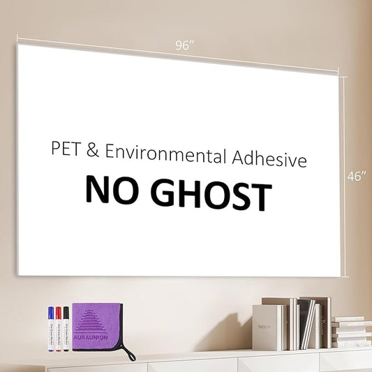 Dry Erase White Board Sticker for Wall (96 × 46)