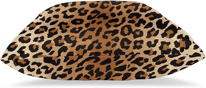 BETGINY Leopard Throw Pillow Cover 18X18 Inch Pack of 2,Cheetah Print Pillow Covers Square Cushion Faux Animal Skin Pillowscase for Bedroom Home Sofa Decoration