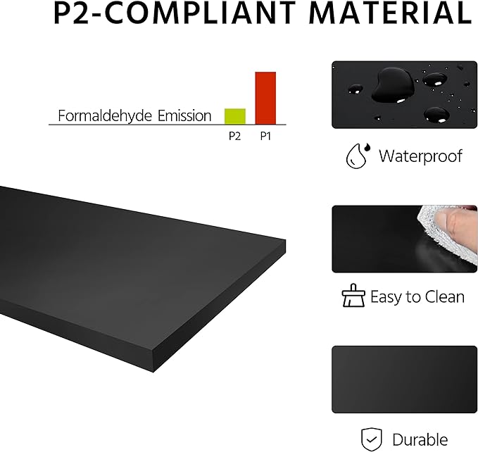 Yaheetech 4-Tier Bathroom Floor Storage Cabinet, Bathroom Free Standing Storage Organizer with Single Door and Adjustable Shelf, Narrow Side Cabinet for Living Room, Kitchen, Hallway, Black