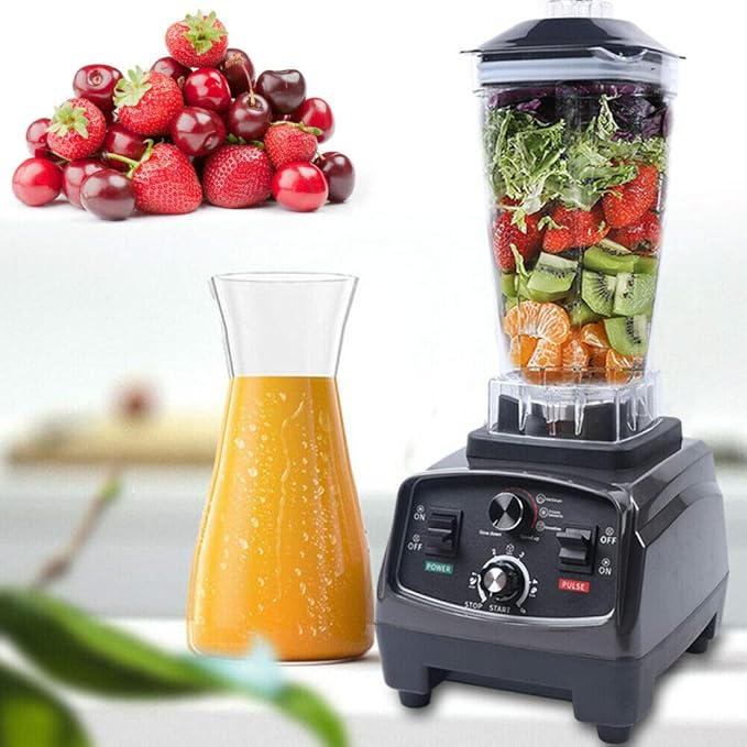 TBVECHI Electric Juice Blender Smoothie Ice Crusher Multi-Function 1000W 2L
