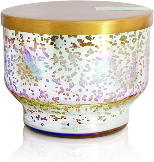 Capri Blue Aloha Orchid Scented Candles for Home - Mercury Iridescent Inverted Jar Candles - Housewarming Gifts for Women & Men - Long Burning Soy Wax Blend - Capri Blue Aloha Orchid (10 oz)