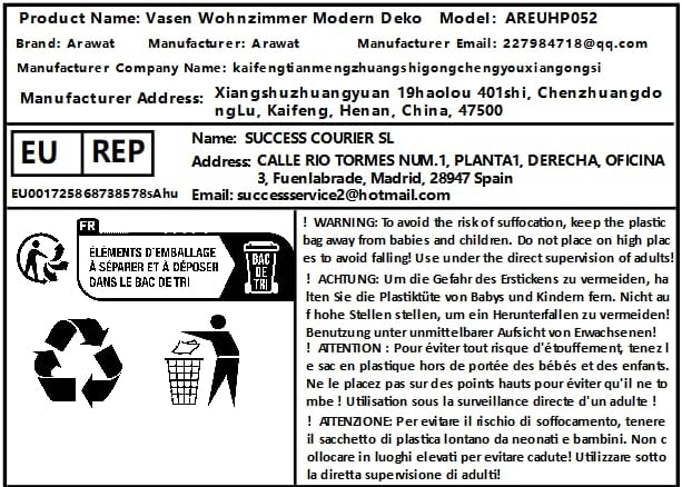 2 Ceramic Vase White Flower Vase for Home Decor Modern 7.9 inch Mini Vase for Table Shelf Home Decor Vase for Fireplace Bedroom Kitchen Living Room Wedding Office Desk Birthday Gifts