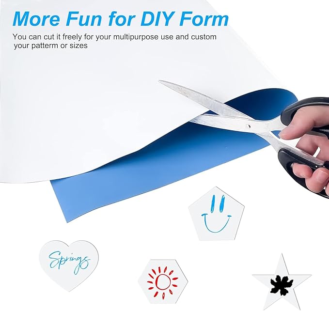 Magnetic Whiteboard Contact Paper, 30" x 40" Stick on Magnetic Dry Erase White Board Sticker on Wall, Easy to Write for Kids Drawing, School, Office, Kitchen Fridge