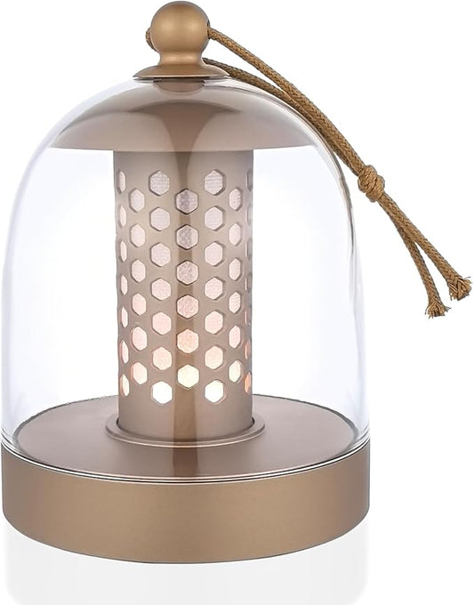 Touch Night Light with Dimmable & Adjustable Color Temperature, USB Rechargeable Portable Bedside Lamp for Bedroom Living Room Baby Nursery – 9 Hour Long Battery Life (Rosegold)