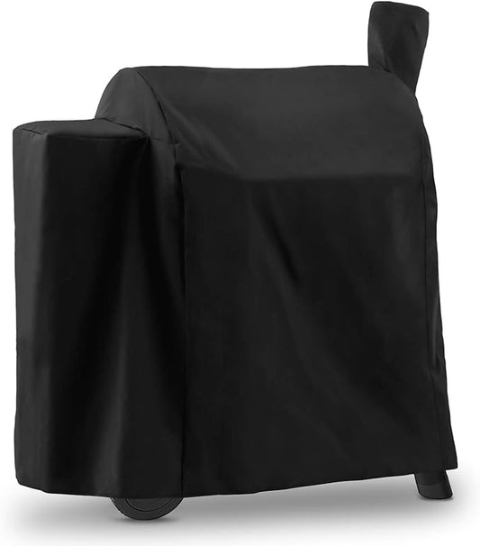 Pellet Grill Cover Compatible with Traeger Pro 22 Series - Waterproof Wood BBQ Smoker Protector for Century 22, Eastwood 22, Pro 575, Lil' Tex Elite 22, Heavy Duty Polyester Grilling Covers