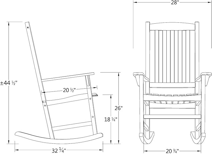 Cambridge Casual Bentley Patio Rocking Conversation Set, Natural Teak
