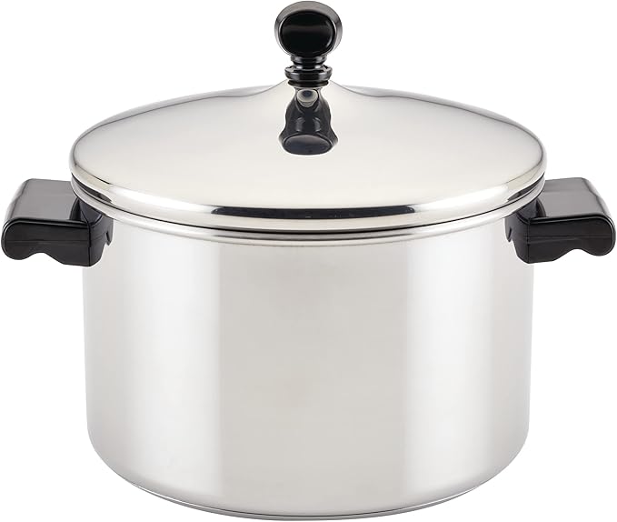 Farberware Classic Stainless Steel 4-Quart Covered Saucepot - - Silver
