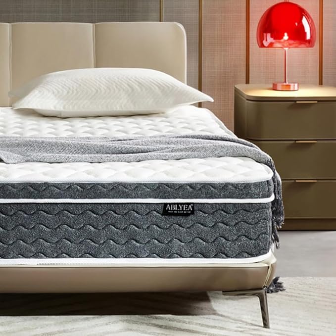 Full Mattress 12 Inch Full Size Hybrid Mattress - Memory Foam & Individually Pocket Coils Springs | Pressure Relief | Motion Isolation, Edge Support | CertiPUR-US Certified | Medium Firm
