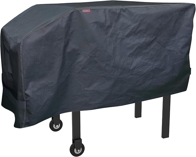 RPET Fabric Cover for Blackstone 22" and 28" Single Shelf Griddle Cover, Black；