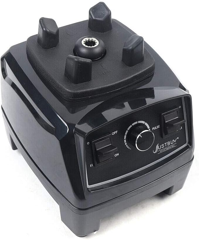 Electric Juice Blender Smoothie Maker Ice Crusher Multi-Function Kitchen Mixer Household Blender Mixer Heavy Duty High Power (2200W 2L Black)