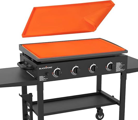 Silicone Protective Cover for 36" Blackstone Griddle,Heavy Duty Food Grade Silicone Grill Mat, Protect Griddle from Rodents, Insects, Debris, and Rust,All Season Cooking Protective Cover