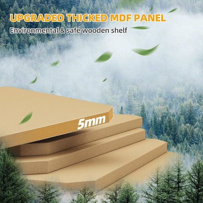 REIBII 2000LBS Storage Shelves 5 Tier Garage Shelving Heavy Duty Metal Shelving Adjustable Metal Shelf for Kitchen Pantry Basement 28" W x 13.8" D x 59.8" H