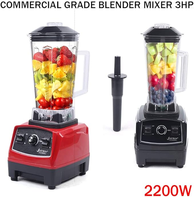 Eapmic Professional Blender, 2200W, 45000RPM, 2L/2000cc, Black, Smoothie Blender, Commercial Grade