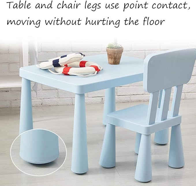 Soerreo Children's Chair Kindergarten Baby Learning Chair Plastic Game Chair Removable