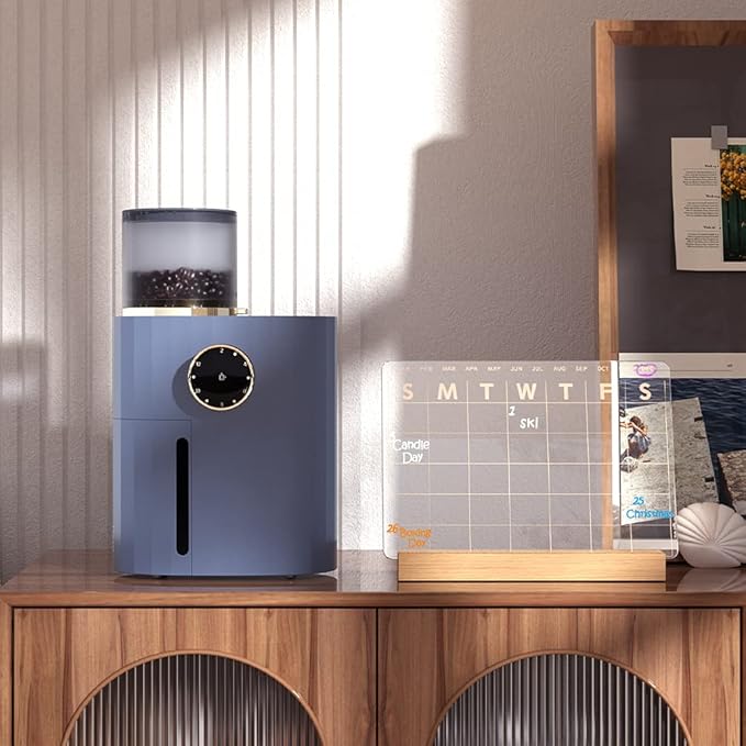 Light Up Clear Dry Erase Calendar 13 x 9 inch with 5 Markers, Acrylic Lighting Markable Calendar Board Agenda for Bedroom/Office/Home/Kitchen