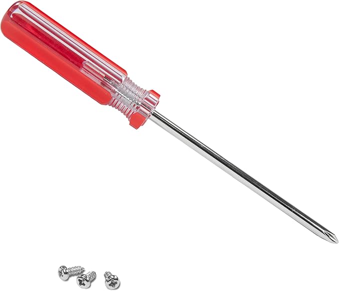 BBQ-AID 2-Pack Wire Grill Brush Replacement Heads, Grill Cleaning Bristle Brush - Screwdriver Included, for 2024 Model Grill Brush and Scraper. No Scratch Cleaning for Any Grill: Char Broil & Ceramic