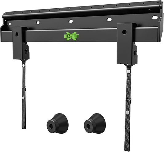 No Stud TV Wall Mount Low Profile for Most 26-60" Televisions up to 100 lbs,No Dril Monitor Mount for Drywall, Studless Wall Mount Bracket Max VESA 400x400mm for Flat Screen&Curved TVs, Easy Install